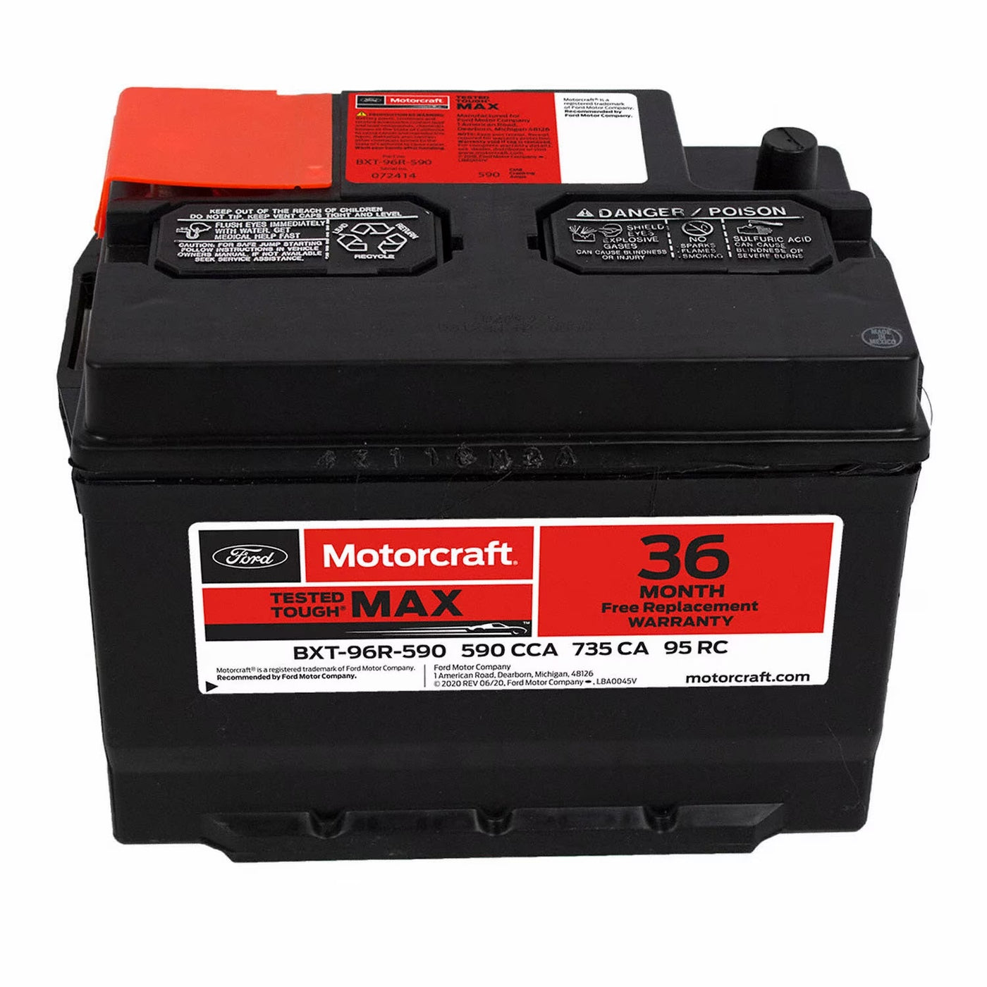 Motorcraft 96R Group 96R Battery | Peninsula Battery